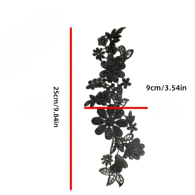2 Pairs High-quality Floral La - Wedding Dress Supply recension och pris